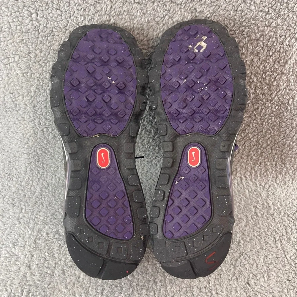 Nike Air Max+ 2009 Mens 12 Running Athletic Cushion Grey Purple Shoes 354744-017